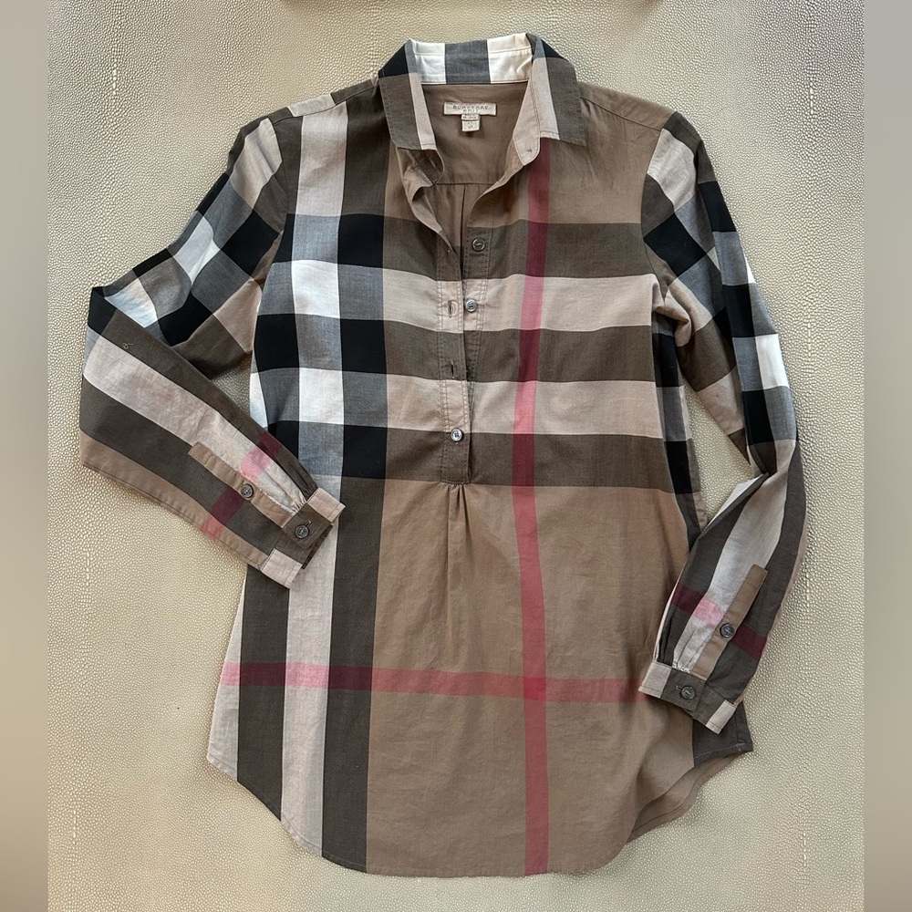 Burberry Brit Nova Check tunic XS